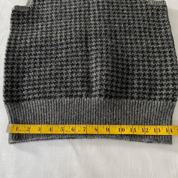 Jones New York Houndstooth Wool Vest - Vintage - Picture 15 of 16